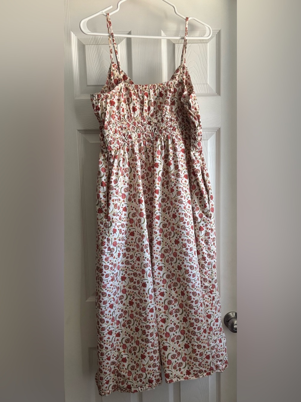 100% Cotton Old Navy XL Floral Dress - with Pockets! - Picture 5 of 7